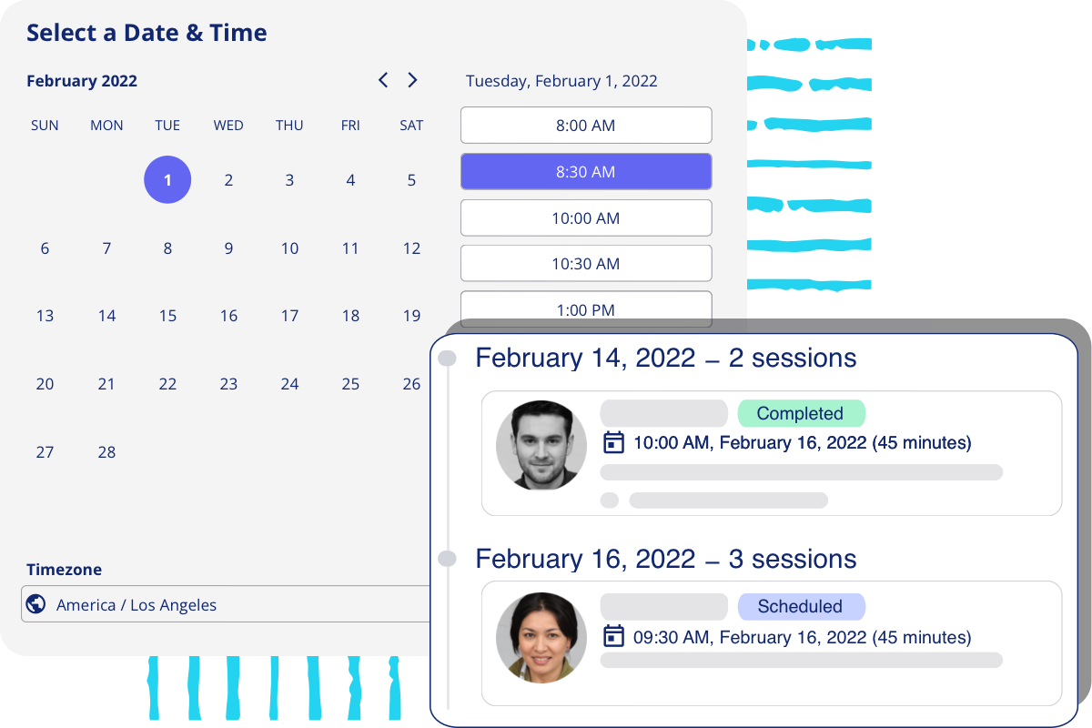Using OpenQ, you can schedule interviews automatically with prospective users without requiring 
        any back-and-forth over email.